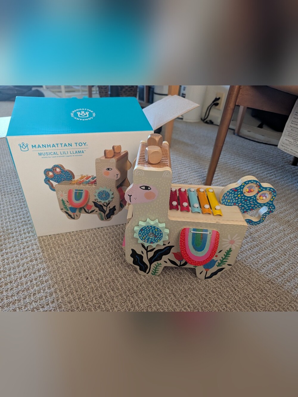 NWT Manhattan Toy Musical Lili Llama